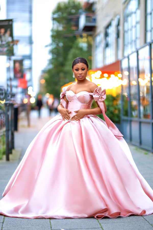 BGH Maxi Dress in Rose Gold